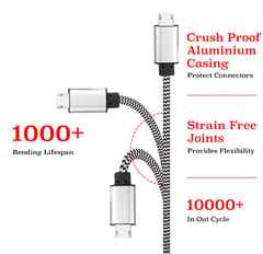 Micro USB Data & Charging Cable 1 Meter