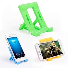 4 Step Plastic Adjustable All Smart Phone Holder Stand Pack of 2