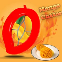 Mango Cutter Chopper Slicer Tool Slicing With Non Slip Handles