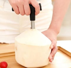 Coconut Opener Tool/Driller with Comfortable Grip