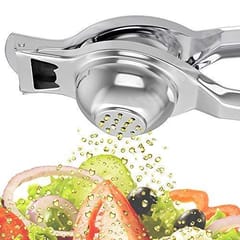 Stainless Steel Lemon Squeezer Juicer with Bottle Opener, 2 in 1 Squeezer