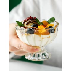 Serving Dessert Bowl Ice Cream Salad Fruit Bowl - 6pcs