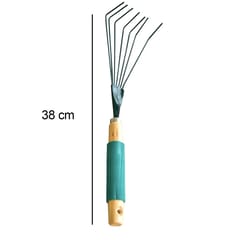 Stainless Steel Tooth Garden Leaf Rake