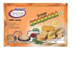 Orange Khakhra (Pack of 8)