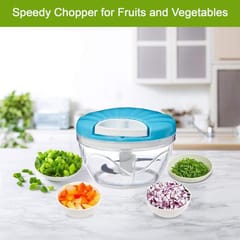 2in1 Speedy Chopper With 450ML Capacity Easy to Chop Vegetable