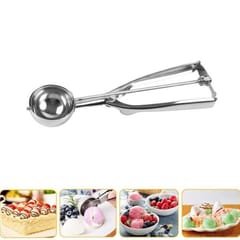 Stainless Steel Ice Cream Scoop, Best Good Grip Ice Cream Spoon