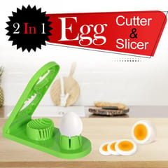 Multi-Segment 2 in 1 Egg Cutter/Slicer