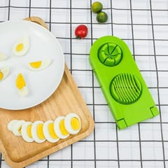 Multi-Segment 2 in 1 Egg Cutter/Slicer