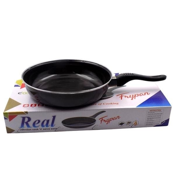 Induction Base Hard Anodized Tadka Fry Pan Nonstick