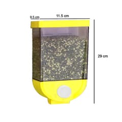 Wall Mounted Cereal Dispenser Tank Grain Dry Food Container (1100ML)