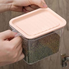 Air Tight Unbreakable Big Size 1100 ml Square Shape Kitchen Storage Container