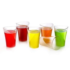 Drinking Transparent Water Glass Set (Pack of 6)